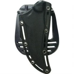 S-TEC 25139BK Black Fixed Blade Knife With Black Finger Grooved G10 Handle 6 S-TEC 25139BK Black Fixed Blade Knife With Black Finger Grooved G10 Handle -Buck Knives Shop 111046