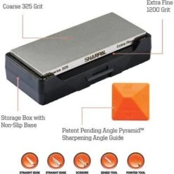 Sharpal 156N Dual-Grit Diamond Whetstone Sharpener -Buck Knives Shop 111964