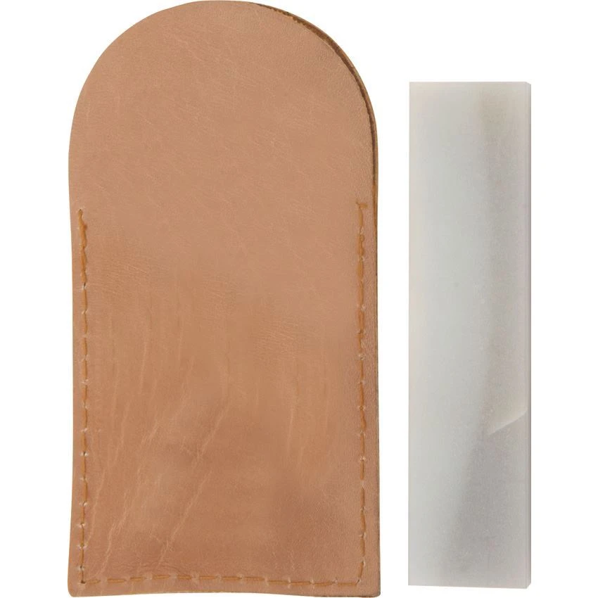 AC 88 Translucent Sharpening Stone With Leather Slip Pouch 3 AC 88 Translucent Sharpening Stone With Leather Slip Pouch