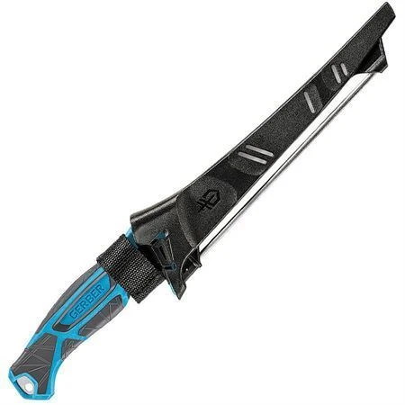 Gerber 3558 Controller Fillet Knife 8in With Blue Glass Reinforced Polypropylene Handle 4 Gerber 3558 Controller Fillet Knife 8in With Blue Glass Reinforced Polypropylene Handle - Image 2