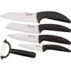Benchmark K022 Five Piece Ceramic Kitchen Set With Rubber Handle -Buck Knives Shop 137648 137677