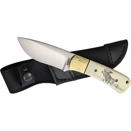 Marbles Outdoors Knives 441 Fixed Blade Scrimshaw 5 Marbles Outdoors Knives 441 Fixed Blade Scrimshaw - Image 3