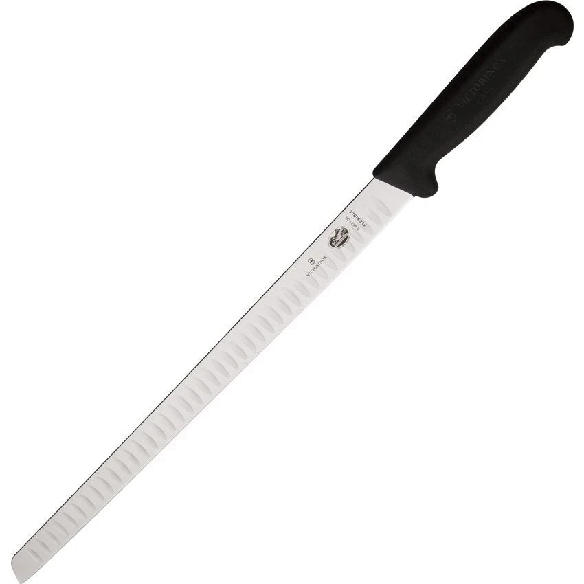 Swiss Army 5462330 Salmon Slicer With Black Fibrox Handle 3 Swiss Army 5462330 Salmon Slicer With Black Fibrox Handle