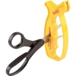 AC 60 Knife And Scissors Sharpener With Yellow Plastic Handle 10 AC 60 Knife And Scissors Sharpener With Yellow Plastic Handle -Buck Knives Shop 145925