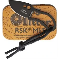 Doug Ritter 5K RSK MK5 Fixed Blade Black -Buck Knives Shop 155736