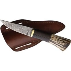 BenJahmin 022 Fixed Blade Stag/Wood -Buck Knives Shop 157438