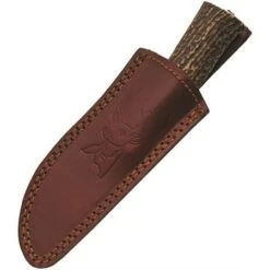 Damascus 1274 Stag And Turquoise Skinner -Buck Knives Shop 159090