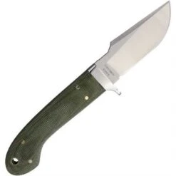 Komoran Knives & Swords 026 Fixed Blade Green Micarta -Buck Knives Shop 160107