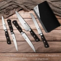 Tuo Cutlery 1510 Legacy 6pc Kitchen Knife Set -Buck Knives Shop 160838