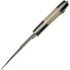 Damascus 1295BO Karambit Horn/Bone -Buck Knives Shop 162086