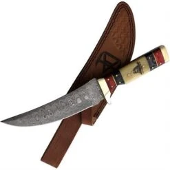 Rough Rider 2399 Damascus Skinner -Buck Knives Shop 164581