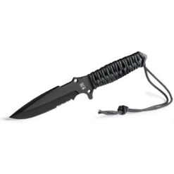 TB Outdoor 001 Survival Fixed Blade Black -Buck Knives Shop 166124