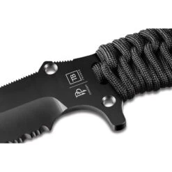 TB Outdoor 001 Survival Fixed Blade Black -Buck Knives Shop 166126