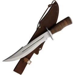 Marbles 621 Stacked Leather Bowie -Buck Knives Shop 167667