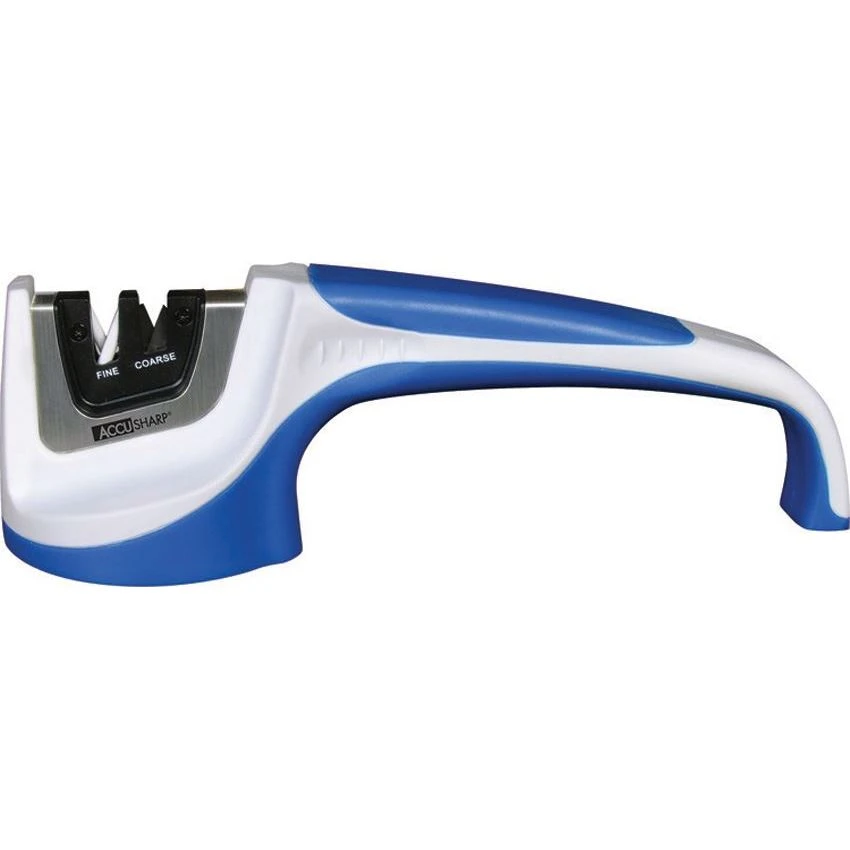 AccuSharp 036C Pull Through Blue AccuSharp Sharpener With White Composition Construction 3 AccuSharp 036C Pull Through Blue AccuSharp Sharpener With White Composition Construction