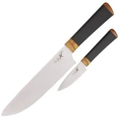 Ontario 2570 Agilite Chef & Paring Fixed Blade Knife With Transparent Handle