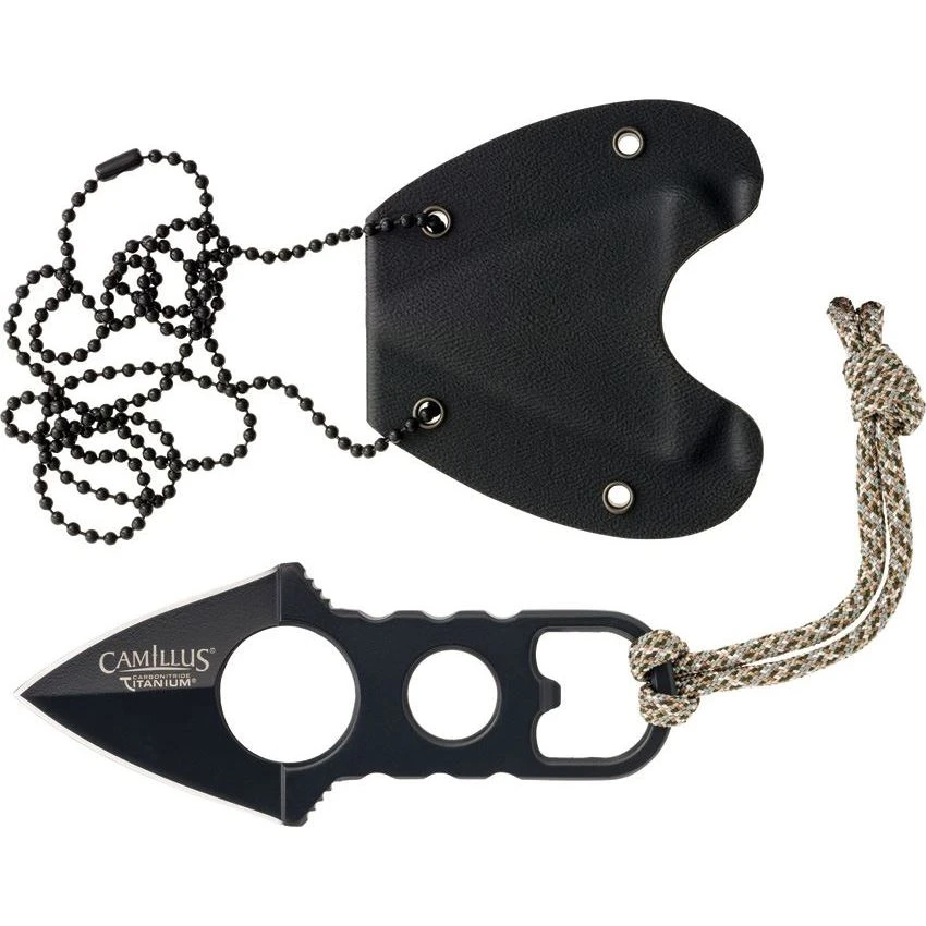 Camillus 19238 Heater Boot Neck Fixed Blade Knife 3 Camillus 19238 Heater Boot Neck Fixed Blade Knife