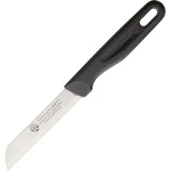 Top Cutlery 17343B Solingen Paring Micro Serrated With Black Handle