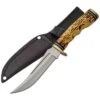 China Made 210914 Hunter Fixed Blade Knife With Finger Grooved Imitation Stag Handle -Buck Knives Shop 215961 215977