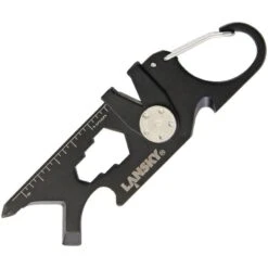 Lansky 50510 Lansky Sharpeners Roadie Keychain Multi Tool With Black Stainless Construction