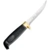Marttiini 175014 Fisherman's Knife With Black Textured Rubber Handle -Buck Knives Shop 218528 218532