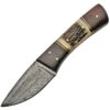 Damascus 1183 Fixed Damascus Steel Blade Knife With Stag Bone And Wood Handle 1 Damascus 1183 Fixed Damascus Steel Blade Knife With Stag Bone And Wood Handle -Buck Knives Shop 223778 223782