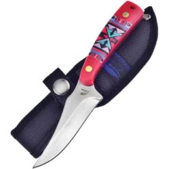 Frost Cutlery & Knives 534AR Aztec Skinner Red
