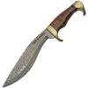 Damascus 1232 Kukri Stacked Leather -Buck Knives Shop 258615 258620
