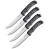 Outdoor Edge STB4C Wild Game Steak Knives Black 2 Outdoor Edge STB4C Wild Game Steak Knives Black -Buck Knives Shop 306172 306177