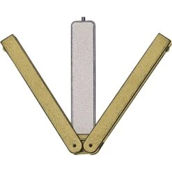 Eze-Lap 520 Eze-Fold Diamond Sharpener With Gold Handle