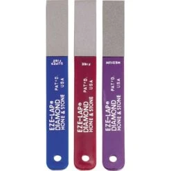 Eze-Lap PACK Diamond Sharpener Set With Handy Storage Case