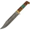 Damascus 1256 Burnt Bone Bowie 2 Damascus 1256 Burnt Bone Bowie -Buck Knives Shop 309932 309937
