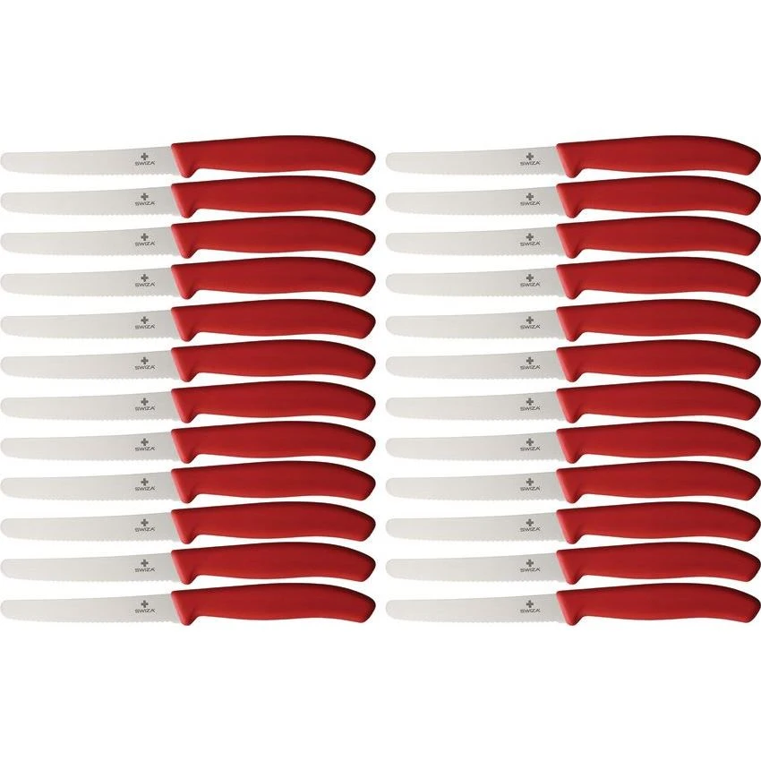 Swiza T018011 Steak Knife Box Of 24 3 Swiza T018011 Steak Knife Box Of 24