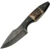 Damascus 1294SG Hunter Stag/Horn -Buck Knives Shop 313054 313059