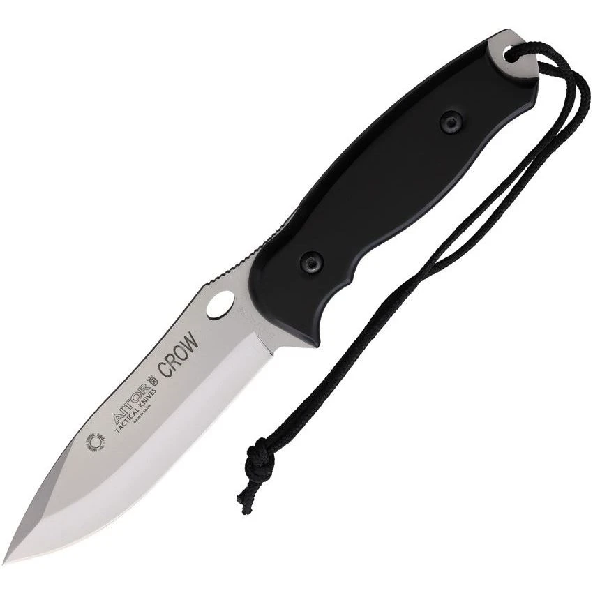 Aitor 16128 Crow Fixed Blade Satin 3 Aitor 16128 Crow Fixed Blade Satin