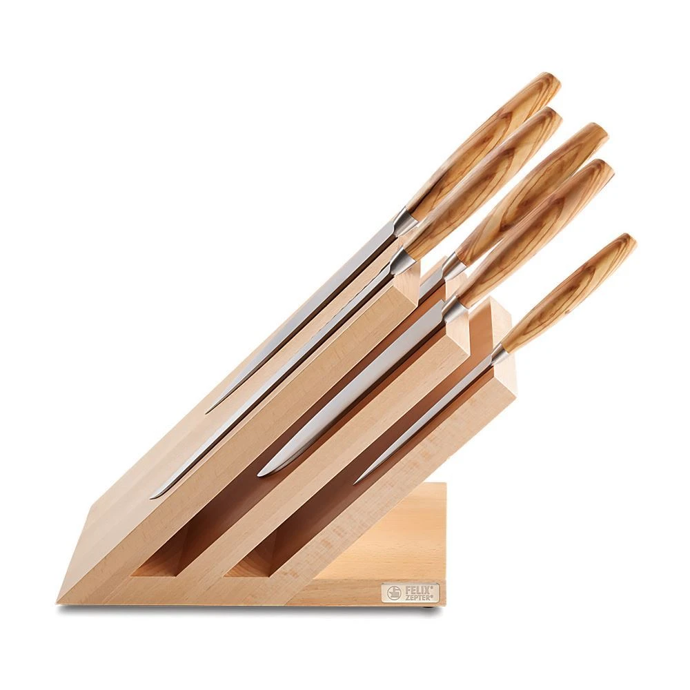 FELIX 979506 6pc Knife Set With Block 3 FELIX 979506 6pc Knife Set With Block