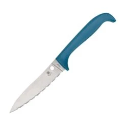 Spyderco K20SBL Counter Puppy Blue Serrated